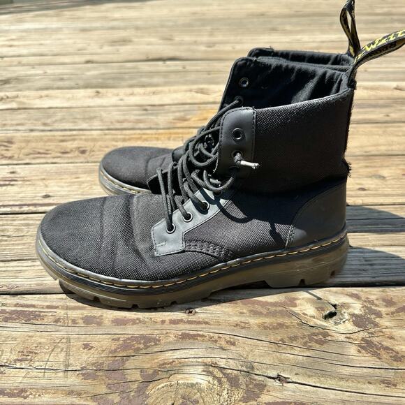 Dr. Martens Combs Mens Size 10 Black Classic Outdoor Lace Up Ankle Combat Boots main image 11